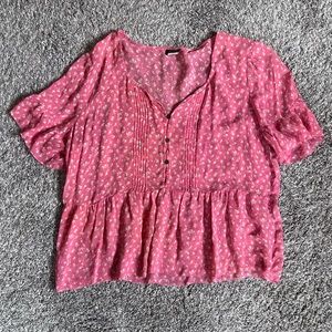 J Crew 100% Silk Blouse